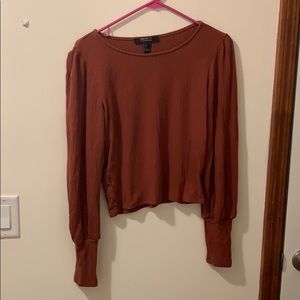 Forever 21 cropped thin sweater